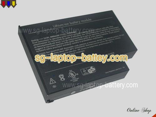 SANYO 4UR18650F-1-QC105 Battery 4400mAh 14.8V Black Li-ion