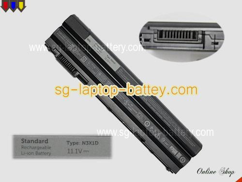 Genuine DELL E6520 Battery For laptop 65Wh, 11.1V, Black , Li-ion