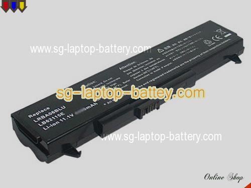 LG M1-J2NGV1 Replacement Battery 4400mAh 11.1V Black Li-ion