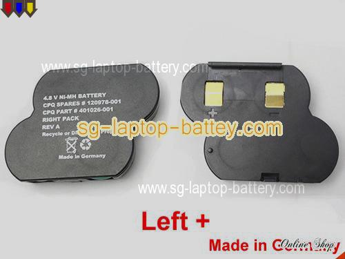 COMPAQ 60740-001 Battery 100mAh 4.8V Black Ni-MH