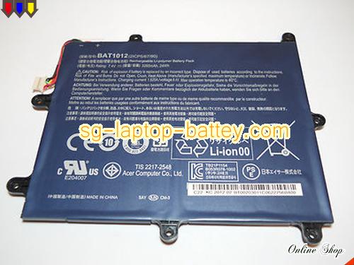 Genuine ACER A210 Battery For laptop 3280mAh, 24Wh , 7.4V, Black , Li-Polymer