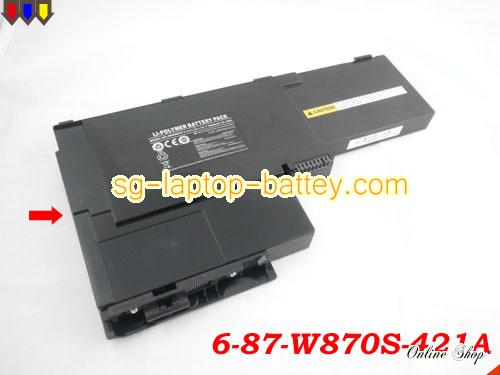 Genuine SAGER NP8760 Battery For laptop 3800mAh, 11.1V, Black , Li-Polymer