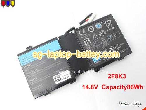 DELL 0G33TT Battery 86Wh 14.8V Black Li-ion