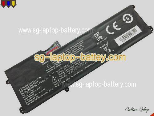 Genuine LG Z360-GH60K Battery For laptop 44.4Wh, 4Ah, 11.1V, Black , Li-ion