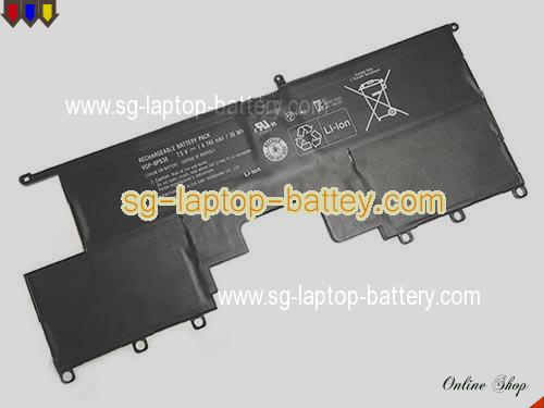 Genuine SONY SVP132A1CW Battery For laptop 4740mAh, 36Wh , 7.5V, Black , Li-ion