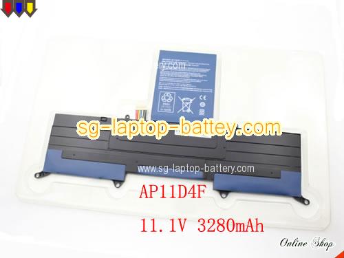 ACER S3-391-6862 Replacement Battery 3280mAh 11.1V Black Li-lion