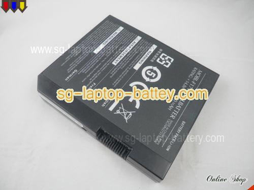 Genuine DELL Alienware m17x-r2 Battery For laptop 6600mAh, 14.8V, Black , Li-ion