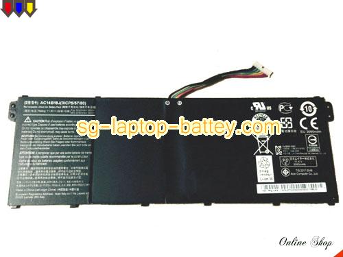 Genuine GATEWAY NE512 Battery For laptop 36Wh, 11.4V, Black , Li-ion