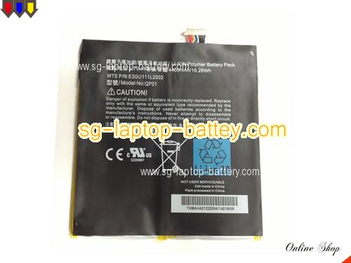 AMAZON Kindle Fire 7 inch Replacement Battery 4400mAh, 16.28Wh  3.7V Black Li-Polymer