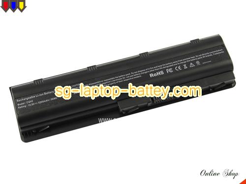 HP Pavilion g7-1024eg Replacement Battery 5200mAh 10.8V Black Li-ion