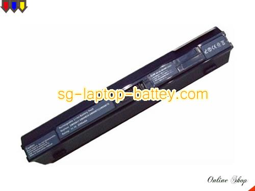 ACER Aspire One 751H-1080 Replacement Battery 4400mAh 11.1V Blue Li-ion