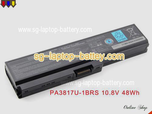 Genuine TOSHIBA T560-T4AW Battery For laptop 4400mAh, 10.8V, Black , Li-ion