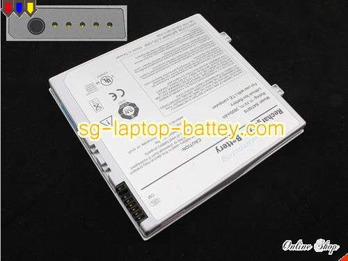 MOTION M1400 Tablet PC Replacement Battery 3600mAh 11.1V Silver Li-ion