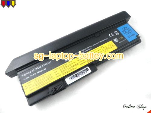 IBM ThinkPad X200 7454 Replacement Battery 7800mAh 10.8V Black Li-ion