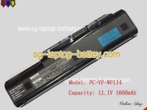 NEC PC-VP-WP114 Battery 1600mAh 11.1V Black Li-lion