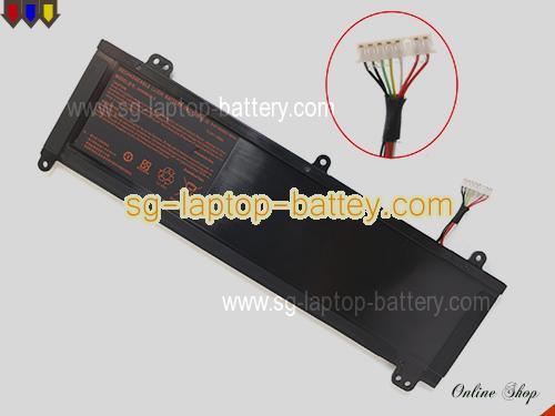 Genuine MACHENIKE F57 Battery For laptop 48Wh, 11.4V, Black , Li-ion