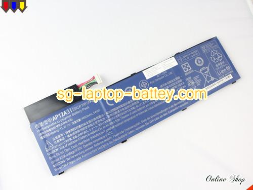 Genuine ACER Aspire M3-481 Ultrabook Battery For laptop 4850mAh, 54Wh , 11.1V, Black , Li-ion