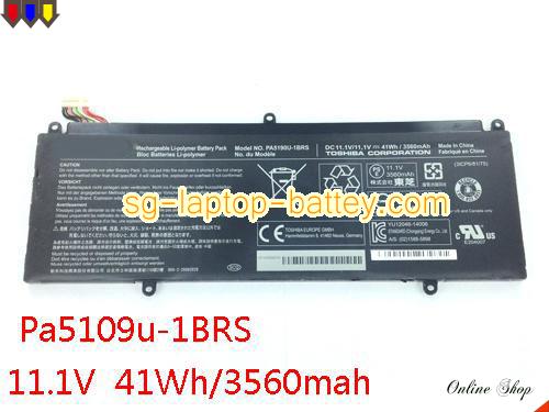 TOSHIBA PA5190U-1BRS Battery 3560mAh, 41Wh  11.1V Black Li-ion