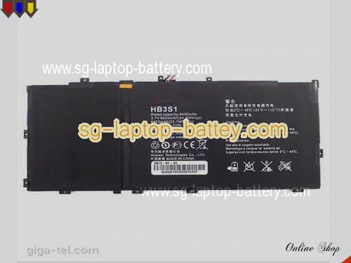 Genuine HUAWEI HB3S1 Laptop Battery  rechargeable 6600mAh, 24.4Wh Black In Singapore 