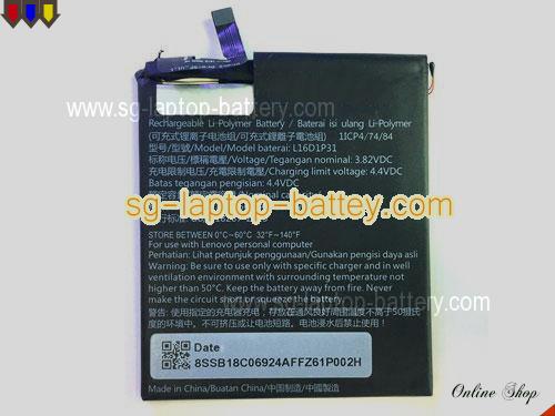 Genuine LENOVO SB18C06924 Laptop Battery 1ICP47484 rechargeable 4050mAh, 15.4Wh Black In Singapore 