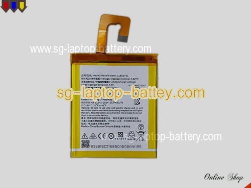 Replacement LENOVO L18D1P31 Laptop Battery  rechargeable 2750mAh, 10.6Wh Sliver In Singapore 