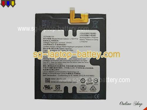 Genuine LENOVO SB18C03760 Laptop Battery SB18C06926 rechargeable 4250mAh, 16Wh Black In Singapore 