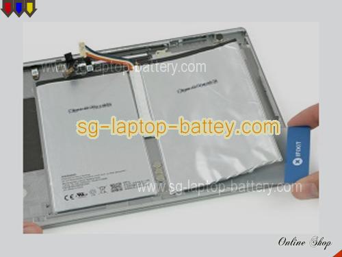 Genuine GOOGLE GB-S02-2587E8-010H Laptop Battery GBS022587E8010H rechargeable 9000mAh, 34.2Wh White In Singapore 