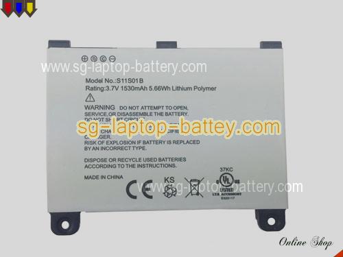 Genuine AMAZON 170-1012-00 REVC Laptop Battery 170101200 rechargeable 1530mAh, 5.66Wh White In Singapore 