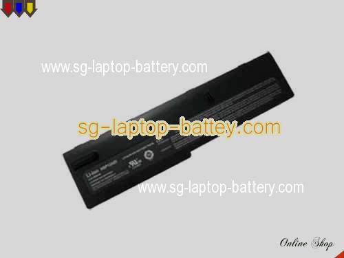 Replacement ECS NBP-12A05 Laptop Battery EM-420CI0S rechargeable 6600mAh Black In Singapore 