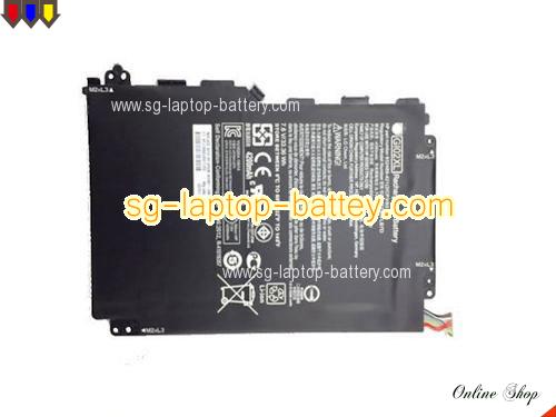 Genuine HP G102XL Laptop Battery 833657-005 rechargeable 4200mAh, 33.3Wh Black In Singapore 