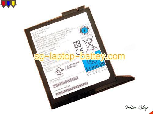 Genuine FUJITSU FMVNBT31 Laptop Battery FPCBP196 rechargeable 3800mAh, 41Wh Black In Singapore 