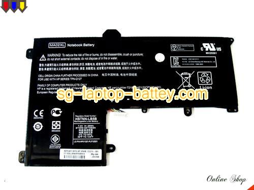 Genuine HP HSTNN-IB5B Laptop Battery HSTNNLB5B rechargeable 3380mAh, 25Wh Black In Singapore 