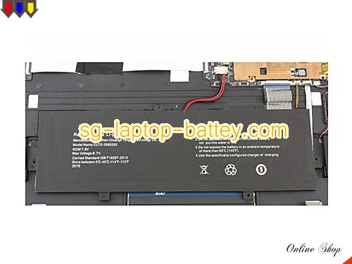 Genuine CHUWI CLTD3585282 Laptop Battery CLTD-3585282 rechargeable 4736mAh, 36Wh Black In Singapore 