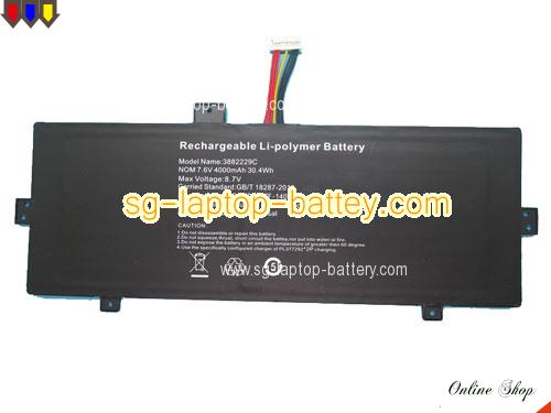 Genuine JUMPER 3882229C Laptop Battery  rechargeable 4000mAh, 30.4Wh Black In Singapore 