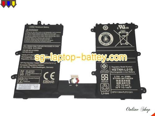 Genuine HP CD02031 Laptop Battery HQ-TRE 71004 rechargeable 8380mAh, 31Wh Black In Singapore 