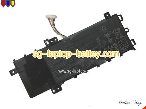 Genuine ASUS B21BnEH Laptop Battery B21N1818 rechargeable 4240mAh, 32Wh Black In Singapore 