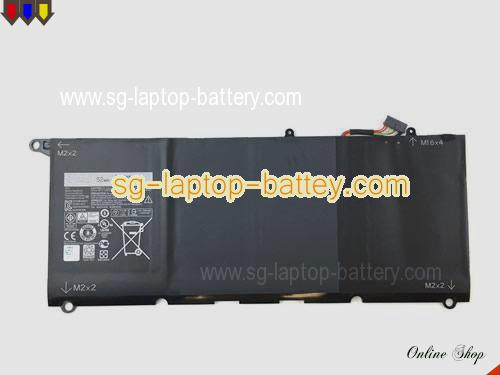 Genuine DELL JD2SG Laptop Battery 90V7W rechargeable 52Wh Black In Singapore 