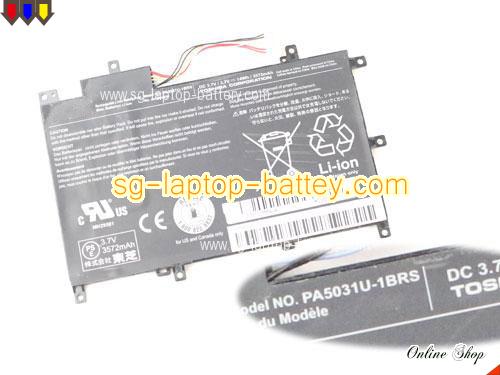 Genuine TOSHIBA PA5031U-1BRS Laptop Battery PA5031U rechargeable 3572mAh, 14Wh Black In Singapore 