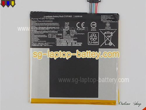 Genuine ASUS C11P1402 Laptop Battery  rechargeable 3910mAh, 15Wh Black In Singapore 