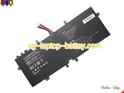 Genuine UTL UTL-3987118-2S Laptop Battery  rechargeable 6000mAh, 45.6Wh Black In Singapore 