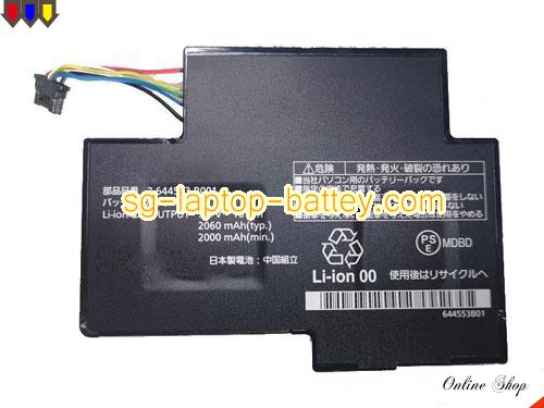 Replacement PANASONIC 2-644553-B002 Laptop Battery 2-644553-B001 rechargeable 2060mAh, 16Wh Black In Singapore 