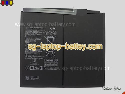 Replacement HUAWEI HB28D8C8ECW-12 Laptop Battery  rechargeable 7250mAh, 27.7Wh Black In Singapore 