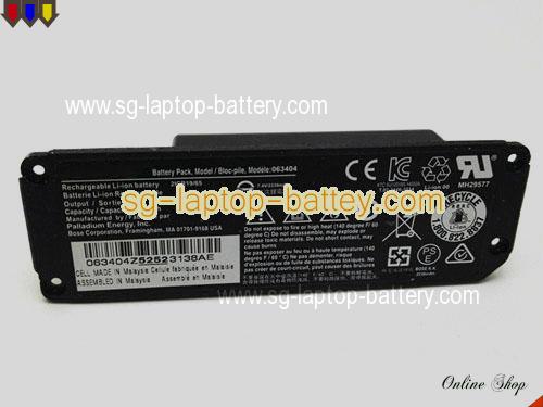 Genuine BOSE 063287 Battery 063404 rechargeable 2230mAh, 17Wh  In Singapore 