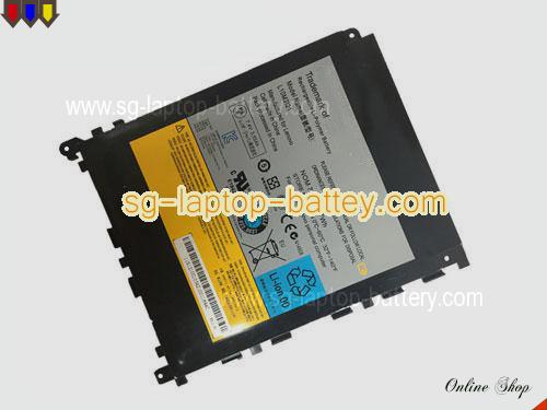 Genuine LENOVO L10M2I21 Laptop Battery  rechargeable 3700mAh, 27Wh Black In Singapore 