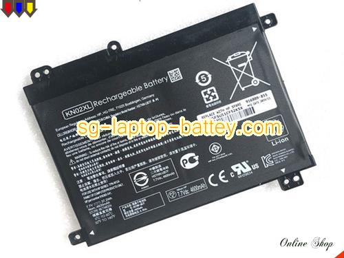 Genuine HP HSTNNUB7F Laptop Battery HSTNN-UB7F rechargeable 4600mAh, 37Wh Black In Singapore 