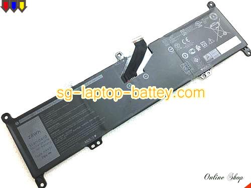 Genuine DELL MJMVV Laptop Battery NXX33 rechargeable 3500mAh, 28Wh Black In Singapore 