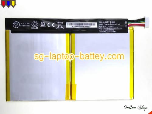 Replacement SONY S02-3590A3-0100 Laptop Battery S023590A30100 rechargeable 7880mAh, 29.2Wh White In Singapore 