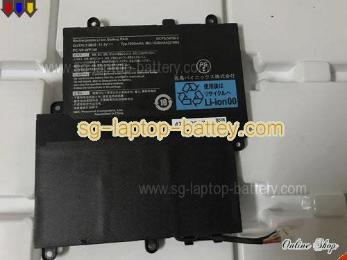 Replacement NEC PC-VP-WP140 Laptop Battery PCVPWP140 rechargeable 1820mAh Black In Singapore 