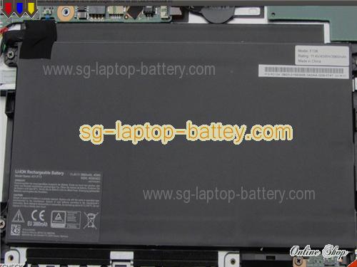 Genuine MEDION A31-F13 Laptop Battery F13K rechargeable 3960mAh, 45Wh Black In Singapore 