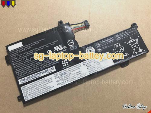 Genuine LENOVO 5B10T03403 Laptop Battery L18M3PF2 rechargeable 3223mAh, 36Wh Black In Singapore 